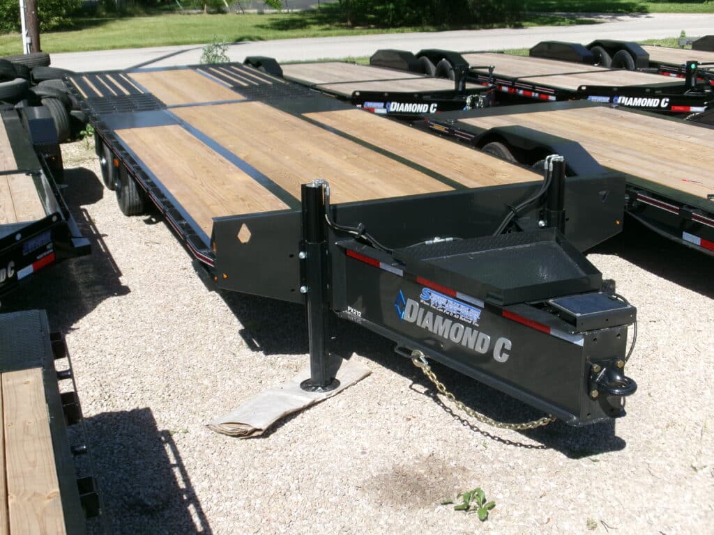 2024 Diamond C  PX212 HDT  102″x 30′  25.9k Pintle Ring Hitch Equipment Trailer With Hydraulic Dovetail Stock #289206
