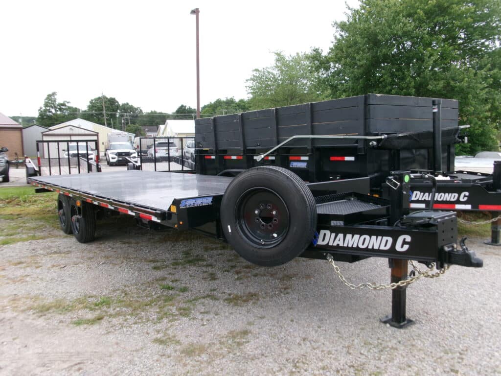 USED 2024 Diamond C  DET210L   102″x 24′  20k  Deck-Over Tilt Trailer Stock #281064