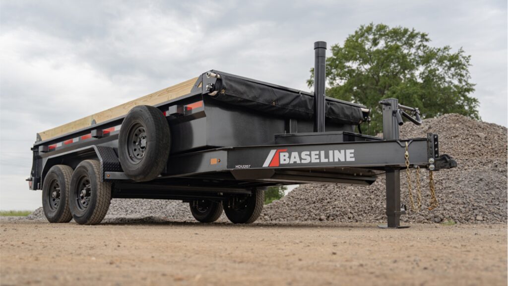 baseline dump trailer
